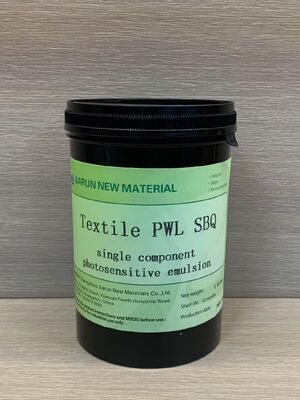 Textile PWL SBQ Red Photosensitive Emulsion High Viscosity With Single Component