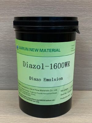 Diazol-1600WR Diazo Emulsion High Resolution Waterproof Screen Printing Emulsion