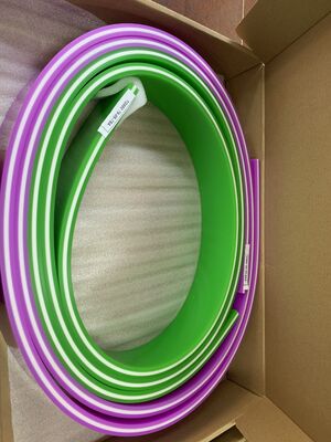 Wear Resistant Screen Printing Blade 65 75 85 SHA Anti UV Squeegee Durometer