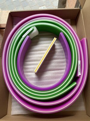 Wear Resistant Screen Printing Blade 65 75 85 SHA Anti UV Squeegee Durometer