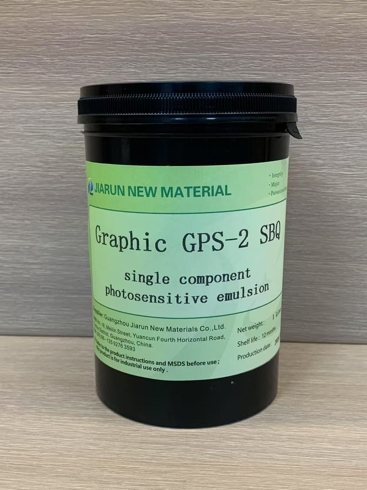 Blue Screen Printing Emulsion Graphic GPS-2 SBQ Single Component ...